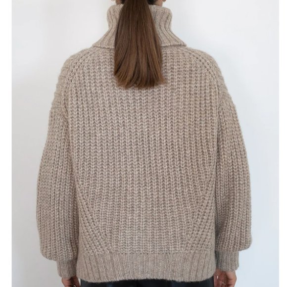 ELEVEN SIX Alpaca Turtleneck Sweater - Picture 3 of 10